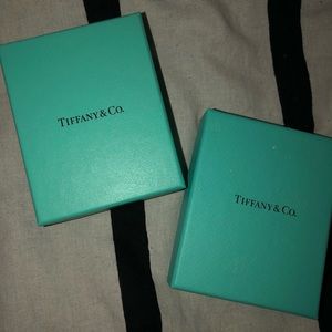 Tiffany & Co. necklace boxes